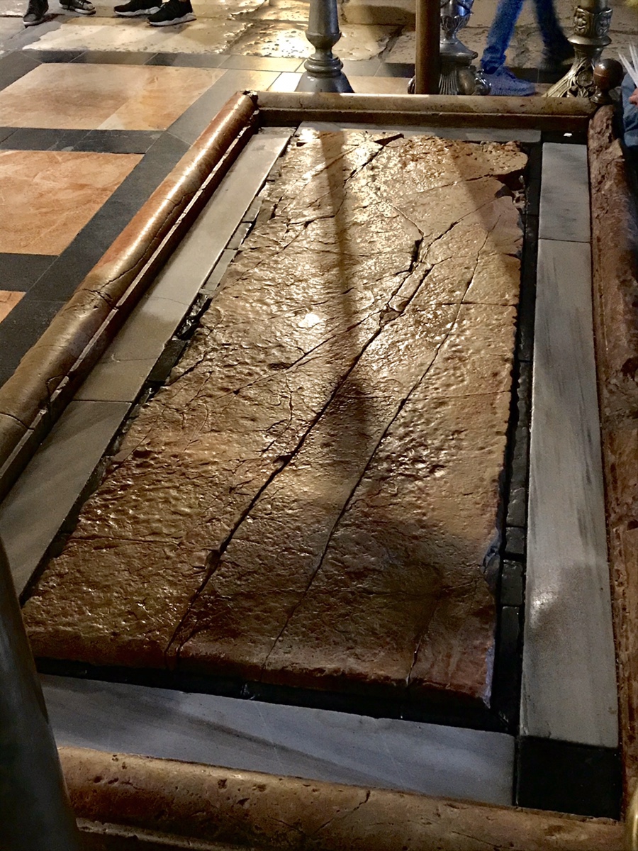 La piedra de la uncion