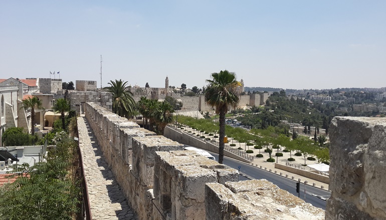Paseo sobre la Muralla